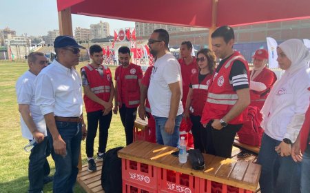 مصطفى عزام يتابع الاستعدادات النهائية قبل انطلاق حفل CITY Festival طنطا بحضور المطرب بهاء سلطان