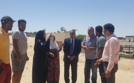 محافظ شمال سيناء يؤكد علي إعفاء أهالي الميناء من رسوم الرخصه الجديده للبناء