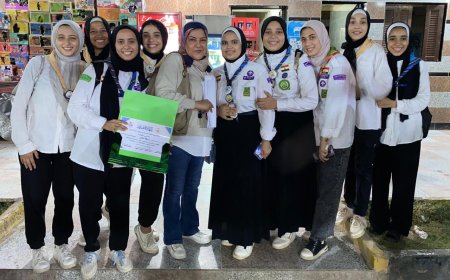 دعم فرق الجوالة في محافظة بني سويف 