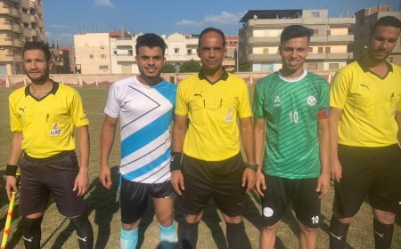 نتائج المجموعة الثانية فى ختام الدور الأول من دورى مراكز الشباب بكفر الشيخ