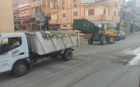 استمرار الدفع بحملة يومية لرفع كفاءة النظافة والتجميل ببيلا