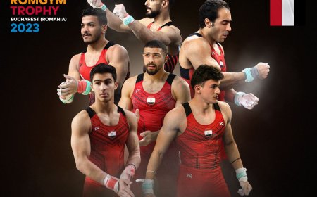 منتخب الجمباز الفني رجال يشارك في بطولة رومانيا الدولية