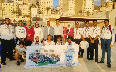 ختام النشاط الكشفي بمحافظة الاسكندرية 