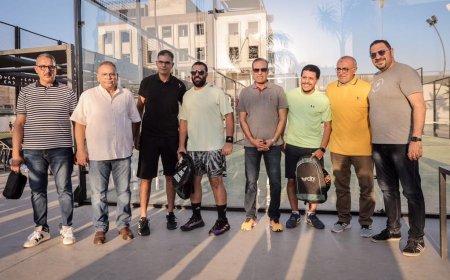 مصطفي عزام يتفقد سيتي كلوب كفر الشيخ ويكرّم المتميزين رياضيًا ويستمع لمقترحات الأعضاء