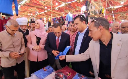 30%نسبه التخفيضات بمعرض أهلا مدارس لتخفيف العبء عن المواطن السيناوي