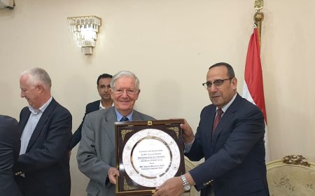 شوشه يستقبل وفد فرنسي لشركه فيكا الفرنسيه