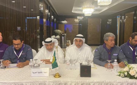 د الطريجي : تبرع من الكويت 50  الف دولار مناصفة للجمعيات الكشفية العربية في المغرب وليبيا