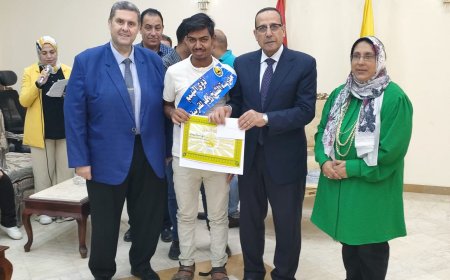 شوشه يكرم 31خريجا من مدارس التربيه الفكريه بالعريش