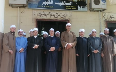 انطلاق فاعليات القافلة الدعوية من مسجد السلاهيب بالحامول  وعقد مقرأتين.. صور 