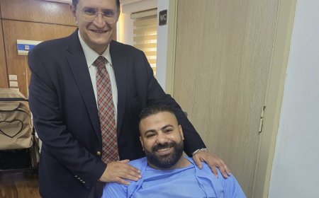 هاني محسن بطل رفع الأثقال البارالمبي يجري جراحة ناجه في الكتف 