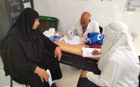 تقديم خدمات طبية 1273 مواطنا في قافلة طبية ضمن حياة كريمة بكفرالشيخ