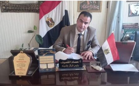 إزالة الإعلانات المخالفة بشوارع مدينة الحامول