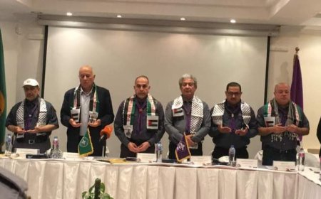 الجمعيات الكشفية العربية تجتمع لدعم جهود الكشافة الفلسطينية الانسانية   