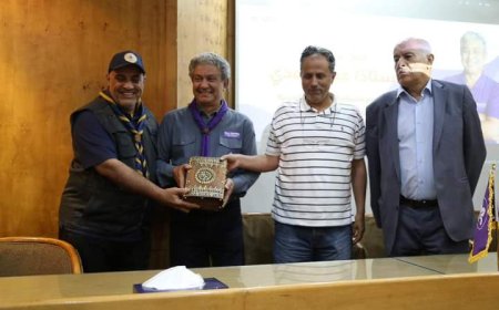 تكريم الأمين العام للمنظمة الكشفية العربية بالقاهرة 