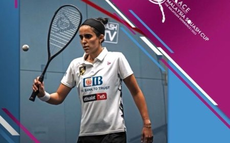 الدجلاوية نور الطيب تفوز بكأس "إيس" ماليزيا للإسكواش وتحقق ثاني ألقابها هذا الموسم