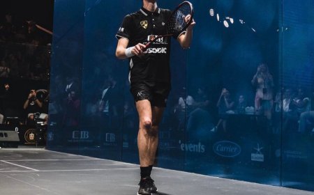 تأهل لاعبا وادى دجلة علي فرج وروان العربي لربع نهائي بطولة سنغافورة للإسكواش