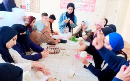 شباب كفر الشيخ تطلق المُلتقى الحرفى للفتيات للحرف اليدوية 