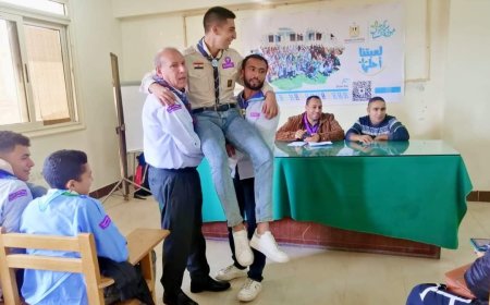 ختام سلسلة تدريبات الإسعافات الآولية لأعضاء عشائر الجوالة بمراكز شباب كفرالشيخ