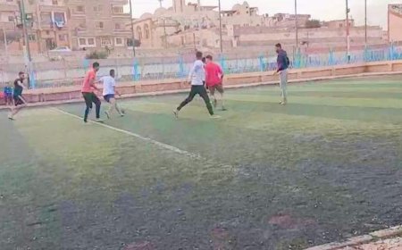 ملعب سخا يستقبل مباريات المجموعة الثانية من «دورى حياة كريمة» بكفر الشيخ ضمن المبادرة الرئاسية 