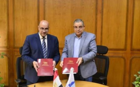 بروتوكول تعاون بين كلية الذكاء الاصطناعي بجامعة كفرالشيخ والمعهد العالي للهندسة والتكنولوجيا