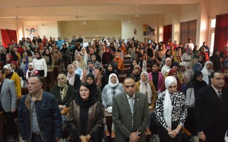 مشاركة كليتى التربية النوعية والفنون التطبيقية بمبادرة جامعة دمياط هنشارك لدعم القيادة السياسية