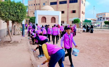 شباب كفر الشيخ يزرعون الأشجار ويجملون الحوائط ضمن  احتفالات اليوم العالمي للتطوع