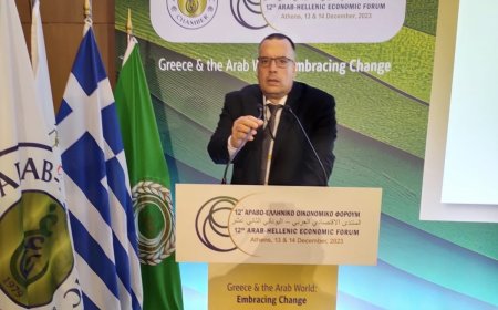 سكرتير عام الغرفة التجارية لكفرالشيخ يشارك فى منتدي الأقتصادى العربي اليوناني الثاني عشر ولقاء السفراء العرب مع رجال الأعمال الاوربيين والعرب