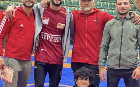 ذهبية وبرونزية بطولة الجمهورية للمصارعة من نصيب أبطال المشروع القومي للموهبة بكفر الشيخ 