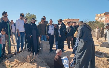 مقابر عاطف السادات تستقبل شهيده غزه غني حمدان سليمان