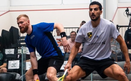 الدجلاوي مازن هشام يصعد للمباراة النهائية لبطولة فلوريدا للإسكواش ويقترب من تحقيق اللقب