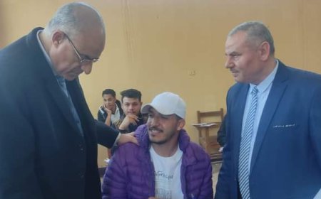 ختام امتحانات الترم الأول بالمعهد المتوسط للخدمة الاجتماعية بكفرالشيخ 