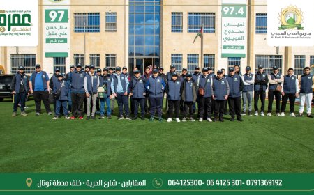 مدارس الهدي المحمدي بالمملكة الاردنية الهاشمية تطلق قافله رحله العمره الثانيه لطلابها