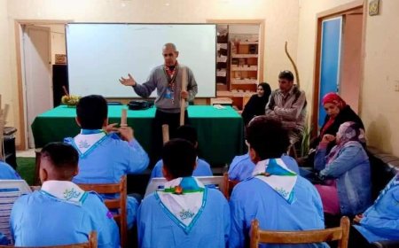 معسكر تدريبي كشفي لعشائر الجوالة في منية مسير بكفرالشيخ