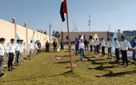 مطوبس تنظم المعسكر الكشفي التدريبي لعشائر الجوالة بمركز شباب خليج بحري
