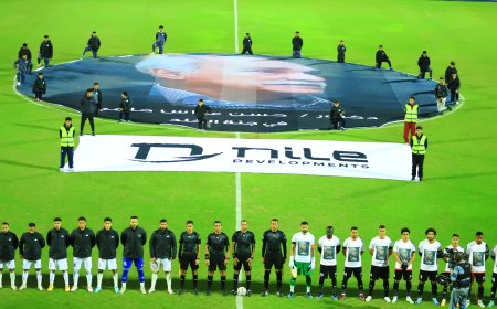 دقيقة حداد لحسن عباس علي هامش مباراة فاركو  وطلائع الجيش بكأس الرابطة