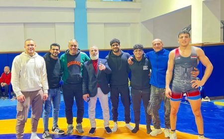 القاسم و غالى أبطال مصارعة المشروع القومي للموهبة ضمن صفوف منتخب مصر فى البطولة الإفريقية 2024