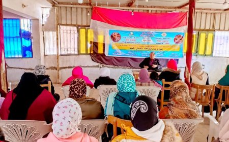 ندوة عن «ثقافة العمل الحر » بمشاركة عضوات نادي الفتاة والمرأة بشباب كفر الشيخ