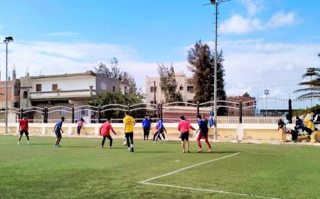 احتفالا بعيد الشرطة.. شباب سيدى غازى تطلق مسابقة خماسي كرة القدم.  