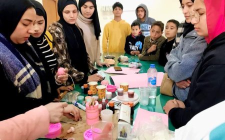 ورشة تدريبية عن صناعة الشموع للنشء بشباب كفر الشيخ | صور