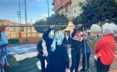 دسوق تنظم المعسكر الكشفي التدريبي لعشائر الجوالة بمركز شباب محلة أبو علي