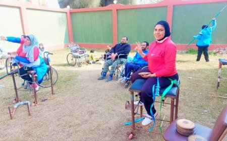 تدريبات المشروع القومي لذوي الهمم بكفرالشيخ ودسوق بمشاركة 50 لاعبًا