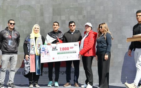 بمشاركة الاتحاد المصري للألعاب الترفيهية.. ختام ماراثون وادي دجلة لدعم القضية الفلسطينية