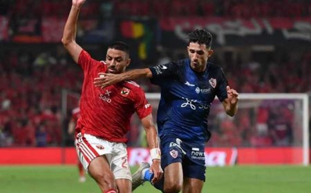 شوط سلبي بين الاهلي والزمالك في نهائي  كأس مصر