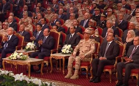 الرئيس السيسي يشاهد فيلما تسجيليا بعنوان ويبقى الأثر"