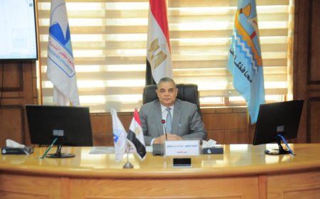 رئيس جامعة كفر الشيخ يؤكد ضرورة استمرارية العمل نحو الارتقاء بالعملية التعليمية