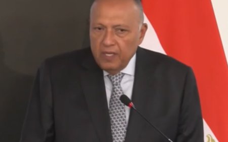 شكري: معبر رفح لم يغلق منذ بداية الحرب في غزة .. والإجراءات الإسرائيلية لدخول المساعدات تعرقل زيادتها