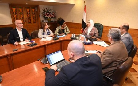 وزيرة التضامن الاجتماعي تستقبل وفداً من منظمة يونيسف وتبحث مجالات التعاون في قطاع الرعاية والحماية الاجتماعية