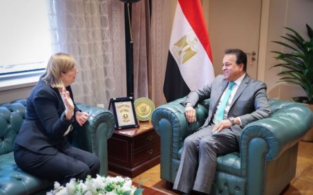 وزير الصحة يبحث مع سفيرة الدنمارك تعزيز التعاون بين البلدين في القطاع الصحي