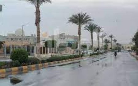 أمطار غزيرة على مناطق متفرقة بالقاهرة