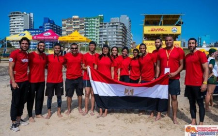 مصر تحصد 21 ميدالية في بطولة إفريقيا للإنقاذ بجنوب إفريقيا